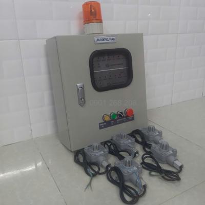 TỦ BÁO RÒ GAS VIỆT NAM KẾT NỐI 5 ĐẦU DÒ PHÒNG NỔ SHINWOO